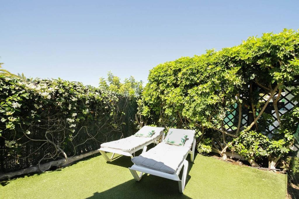 Cozy & Modern Bungalow W/Private Garden Bbq+Wifi 마스팔로마스 외부 사진